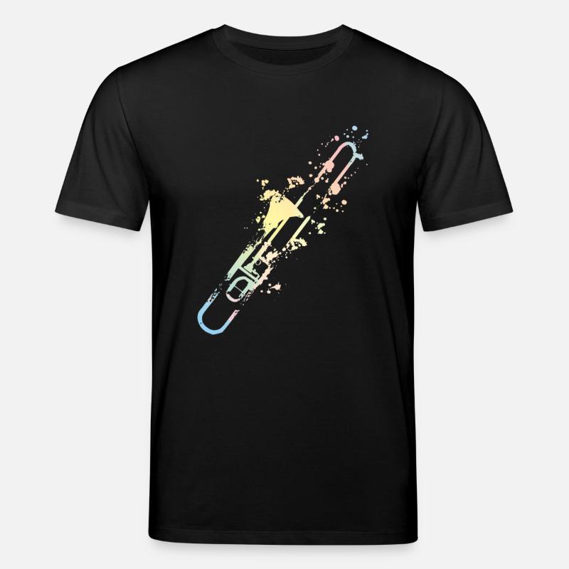 Splash Posaune - Stanley/Stella Unisex Bio-T-Shirt CREATOR  - Schwarz