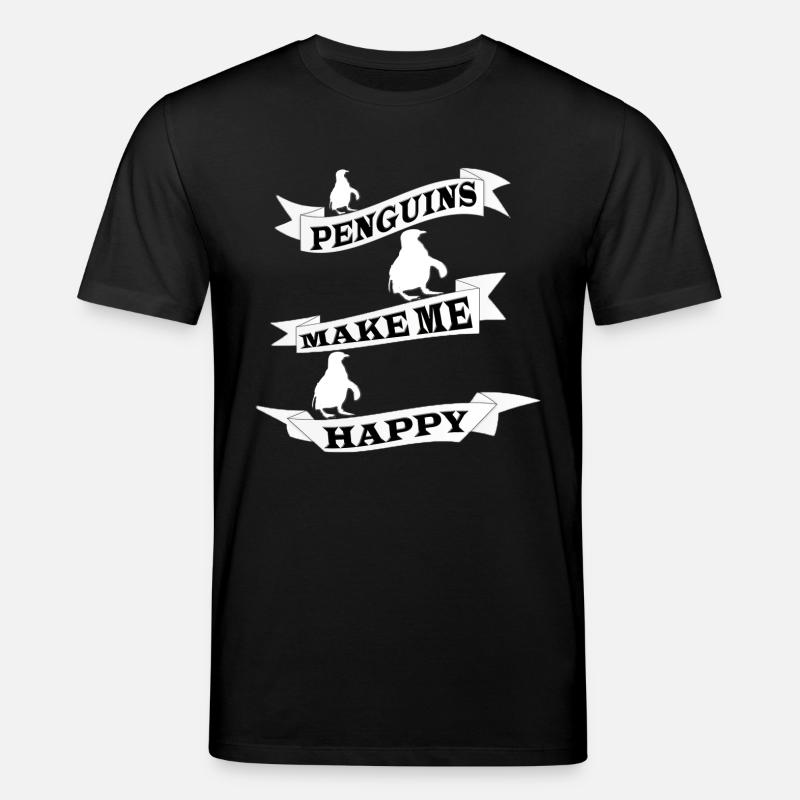 Pinguin - Stanley/Stella Unisex Bio-T-Shirt CREATOR  - Schwarz