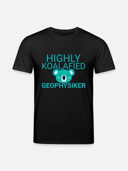 Geophysicist Koalafied Geophysics - Stanley/Stella CREATOR Unisex Organic T-Shirt - black