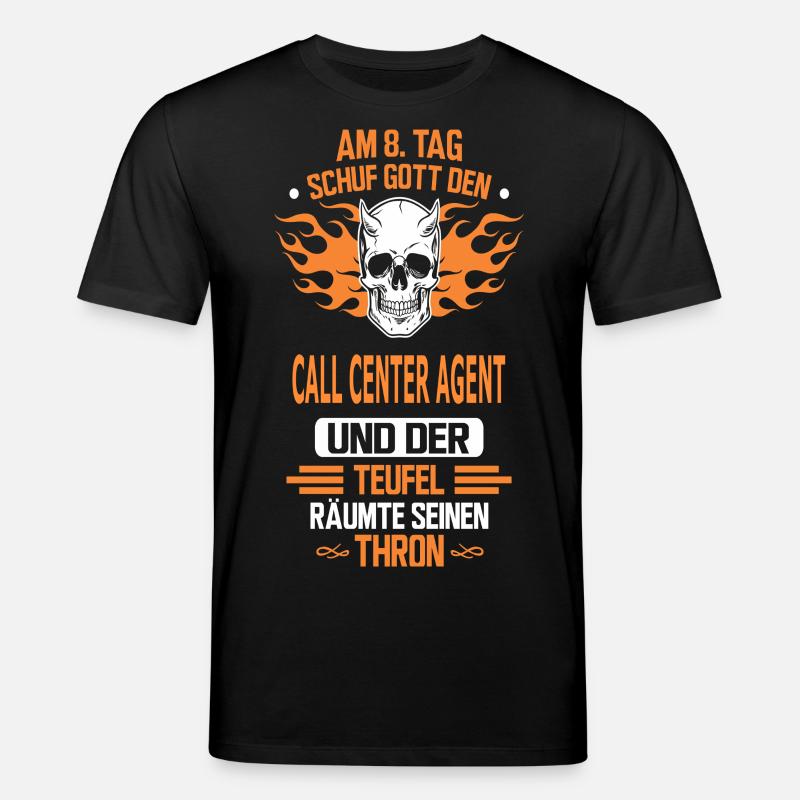 CALL CENTER AGENT - Stanley/Stella Unisex Bio-T-Shirt CREATOR - Schwarz