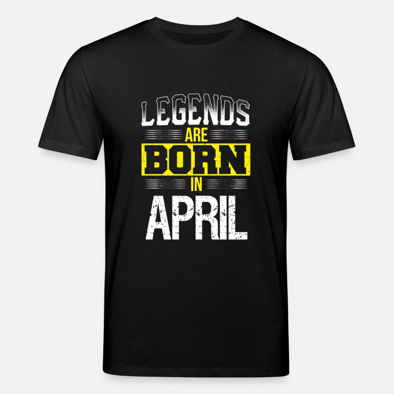 avril anniversaire - T-shirt bio CREATOR Stanley/Stella Unisexe - noir