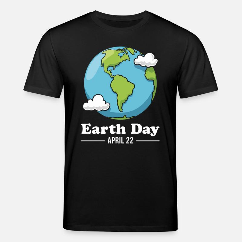 Tag der Erde 22. April - Stanley/Stella Unisex Bio-T-Shirt CREATOR  - Schwarz