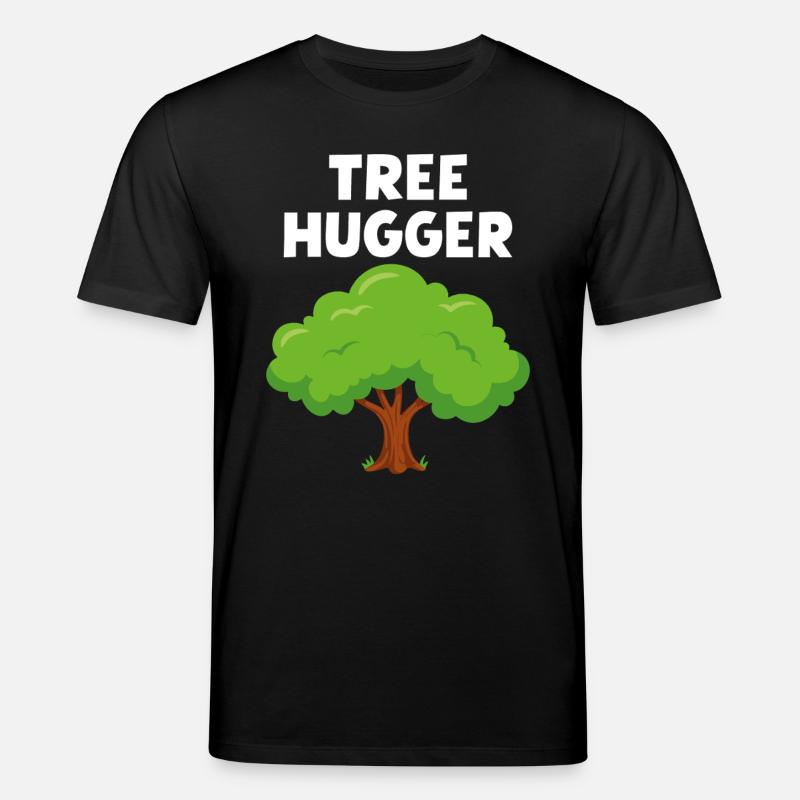 Tree Hugger - Stanley/Stella CREATOR Unisex Organic T-Shirt - black