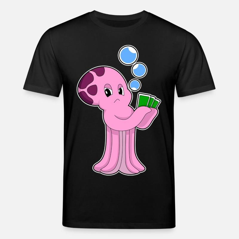 Cartes de poker Krake Poker - T-shirt bio CREATOR Stanley/Stella Unisexe - noir