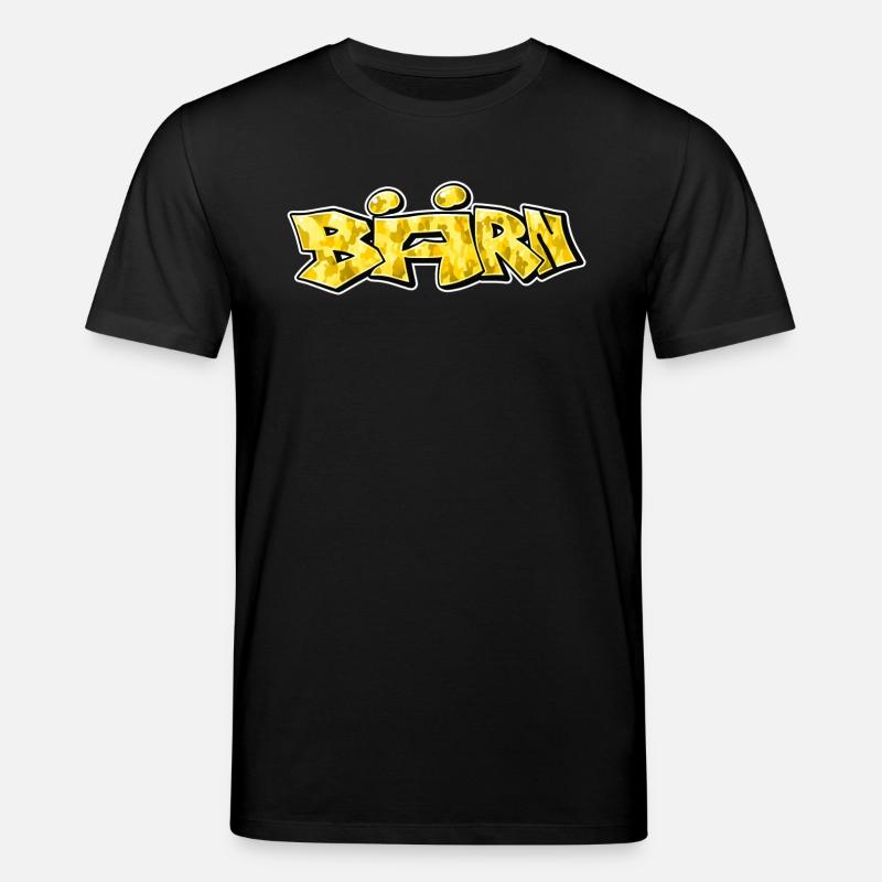 Bärn Graffiti - Stanley/Stella Unisex Bio-T-Shirt CREATOR  - Schwarz