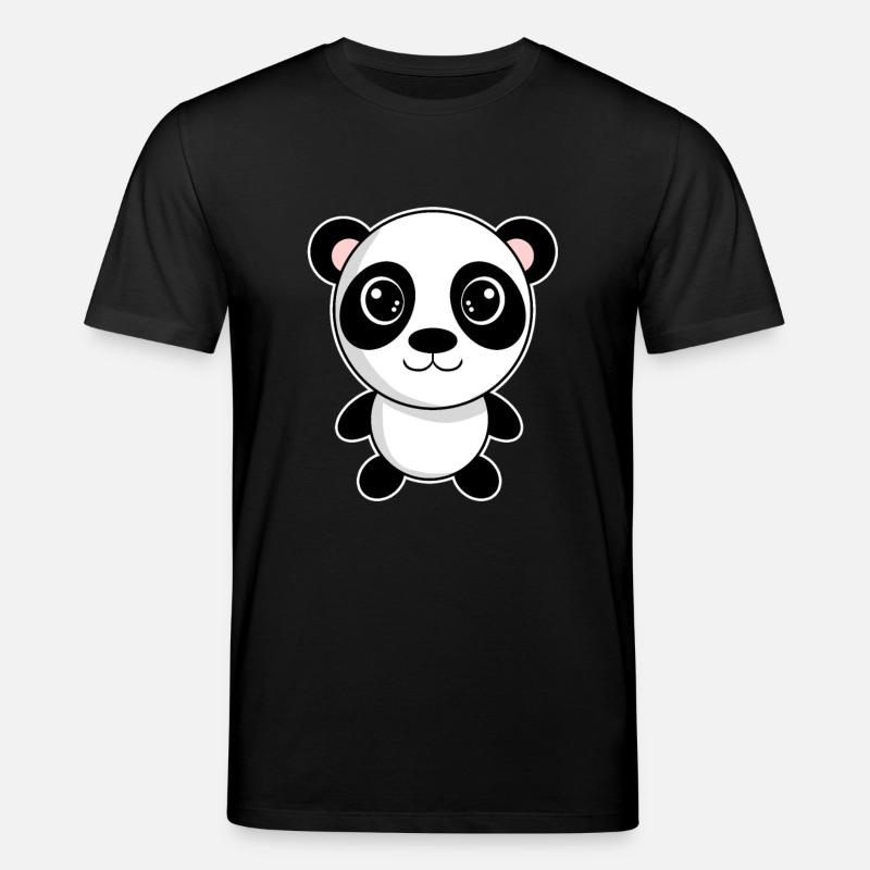 Panda - T-shirt bio CREATOR Stanley/Stella Unisexe - noir