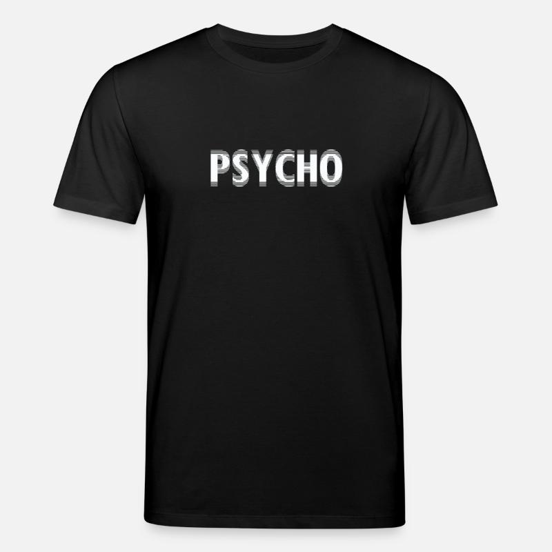 Psycho - Stanley/Stella Unisex Bio-T-Shirt CREATOR  - Schwarz