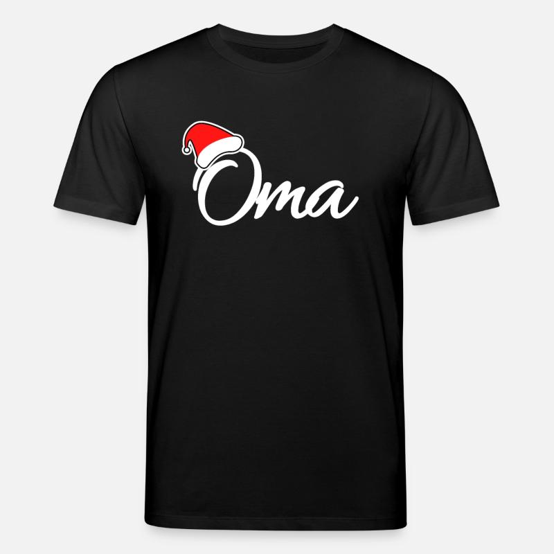 Weihnachten Oma - Stanley/Stella Unisex Bio-T-Shirt CREATOR  - Schwarz