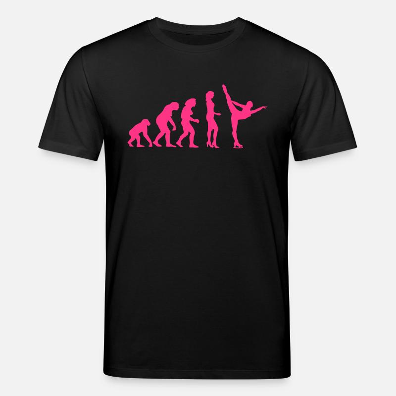 evolution_eiskunst_c_1c - T-shirt bio CREATOR Stanley/Stella Unisexe - noir