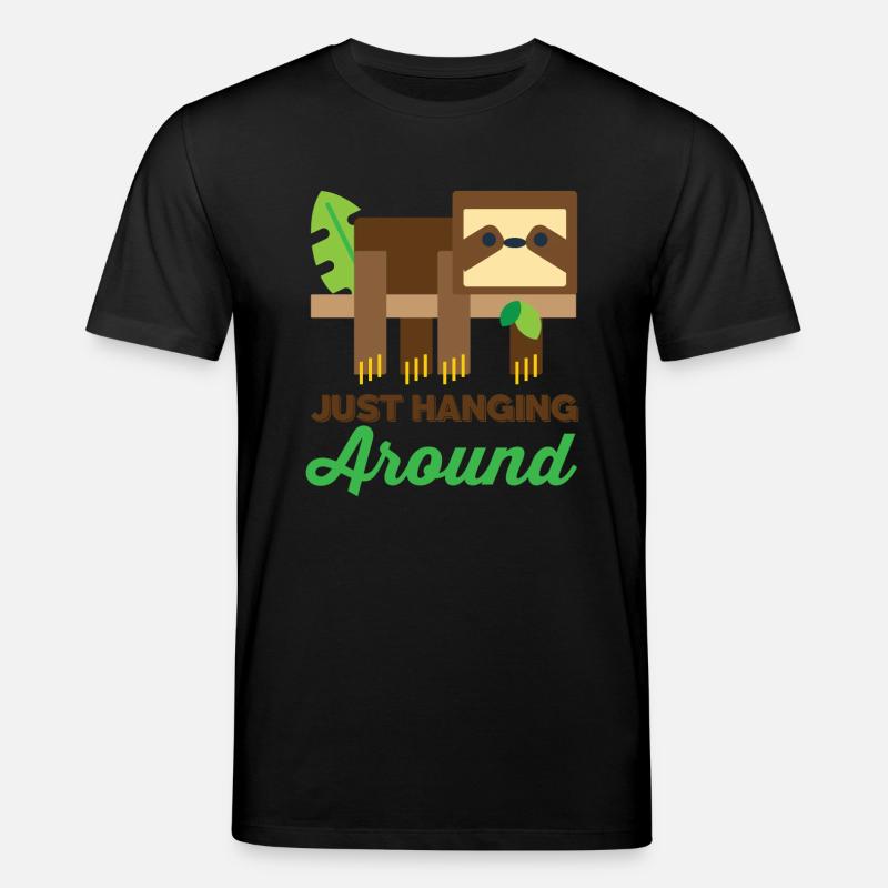 Katze süss - Stanley/Stella Unisex Bio-T-Shirt CREATOR  - Schwarz
