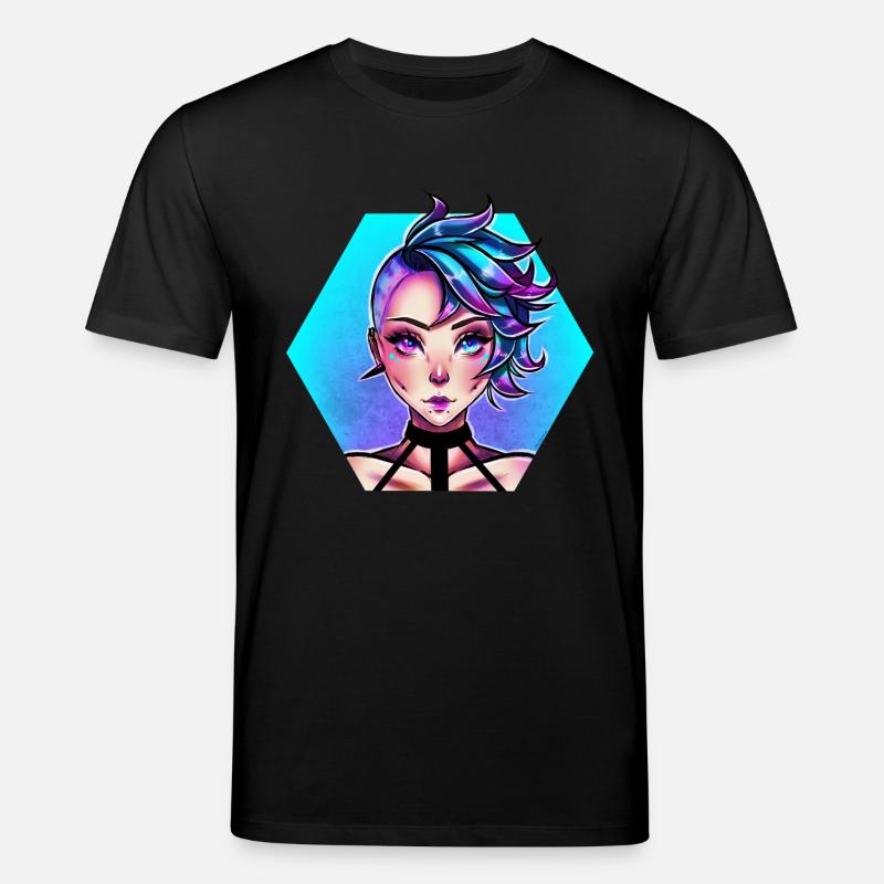 Blue Punk - T-shirt bio CREATOR Stanley/Stella Unisexe - noir