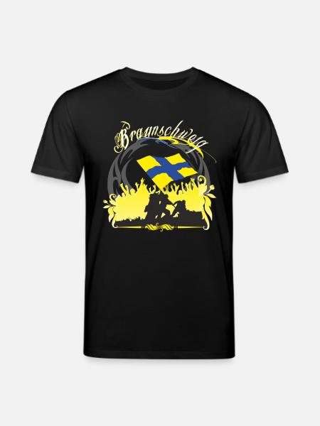 braunschweig - Stanley/Stella Unisex Bio-T-Shirt CREATOR  - Schwarz