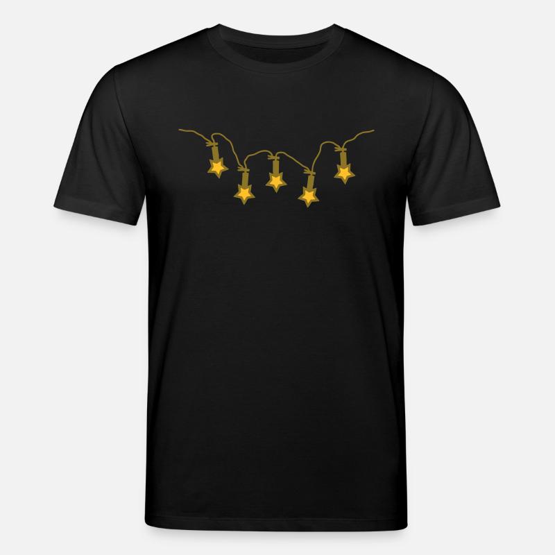 Lichterkette - V2 - Stanley/Stella Unisex Bio-T-Shirt CREATOR  - Schwarz
