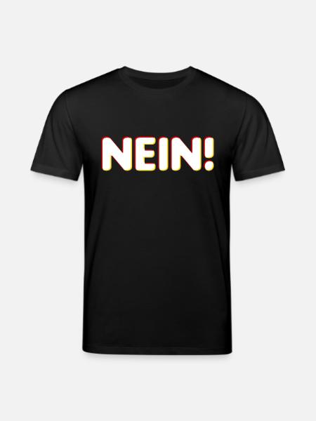 Nein Graphic - Stanley/Stella CREATOR Unisex Organic T-Shirt - black