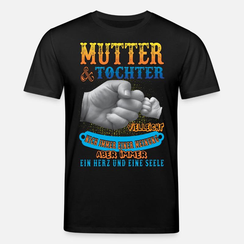 mutter und tochter - Stanley/Stella Unisex Bio-T-Shirt CREATOR  - Schwarz