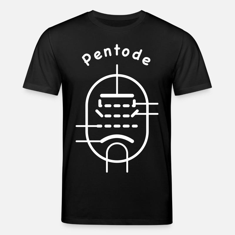 Vakuumröhren-Symbol Pentode - Stanley/Stella Unisex Bio-T-Shirt CREATOR - Schwarz