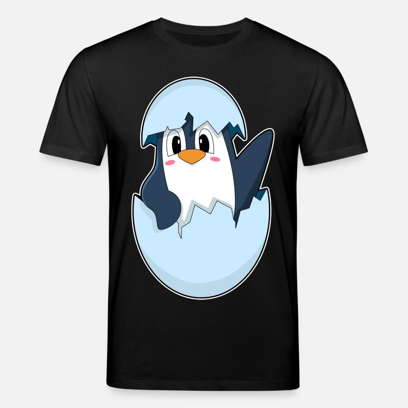 Penguin Eggshell - Stanley/Stella CREATOR Unisex Organic T-Shirt - black