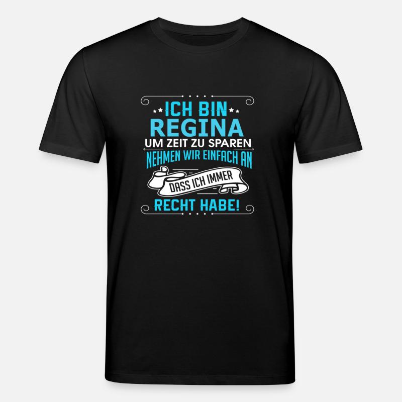 REGINA - Stanley/Stella Unisex Bio-T-Shirt CREATOR  - Schwarz