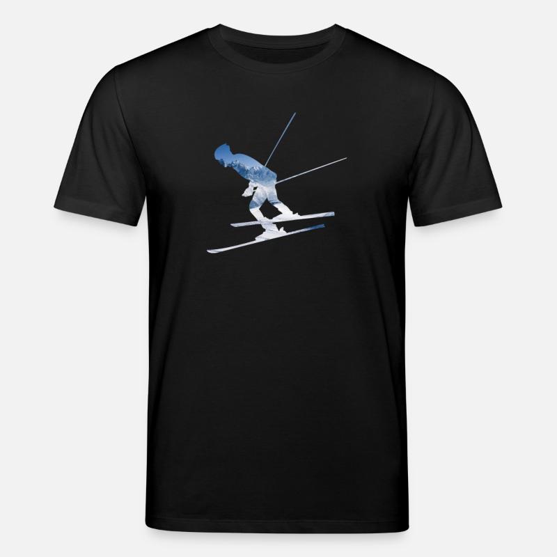 Skis de ski - T-shirt bio CREATOR Stanley/Stella Unisexe - noir
