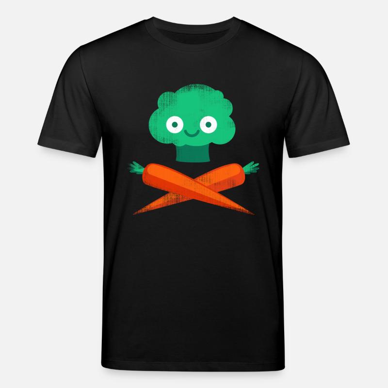 Veggie-Pirat - Stanley/Stella Unisex Bio-T-Shirt CREATOR  - Schwarz