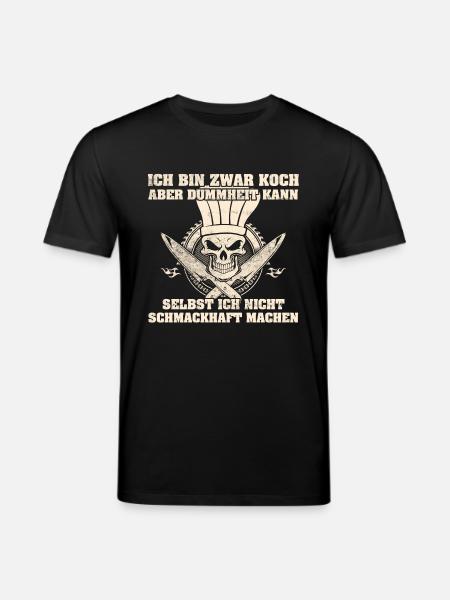 Koch - Die Dummheit - Stanley/Stella Unisex Bio-T-Shirt CREATOR - Schwarz