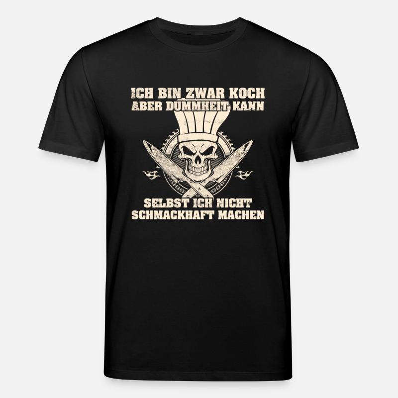 Koch - Die Dummheit - Stanley/Stella Unisex Bio-T-Shirt CREATOR  - Schwarz