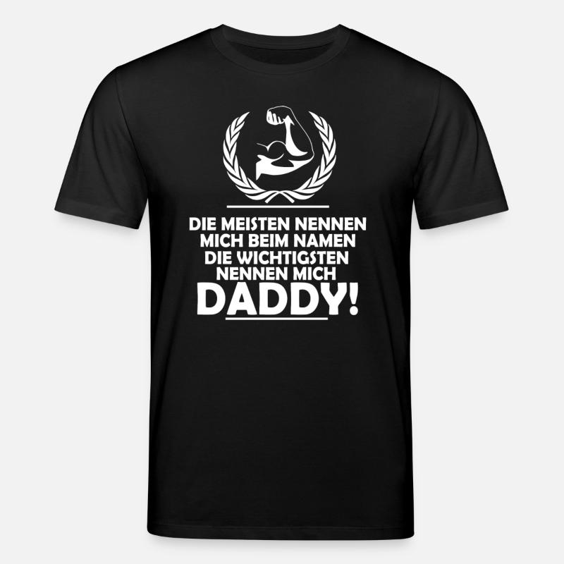 Daddy - Stanley/Stella Unisex Bio-T-Shirt CREATOR  - Schwarz