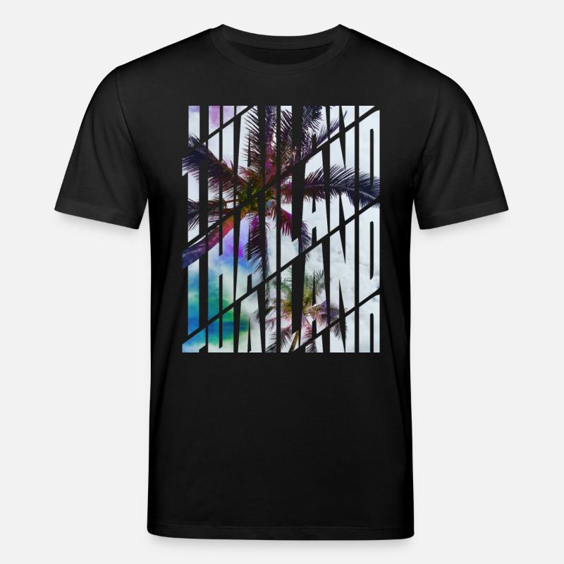 Thaïlande - T-shirt bio CREATOR Stanley/Stella Unisexe - noir