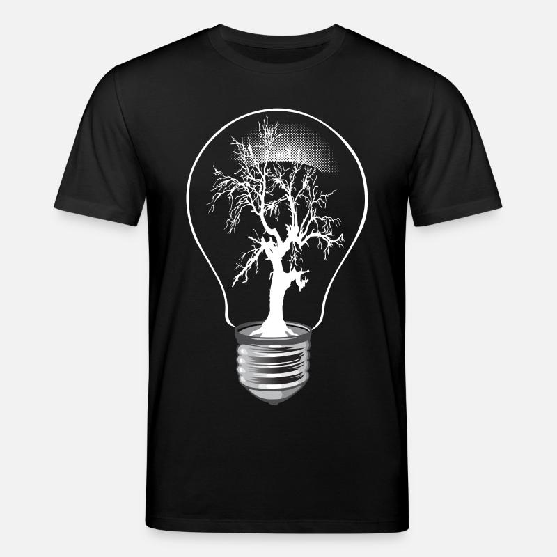 Tree light - T-shirt bio CREATOR Stanley/Stella Unisexe - noir