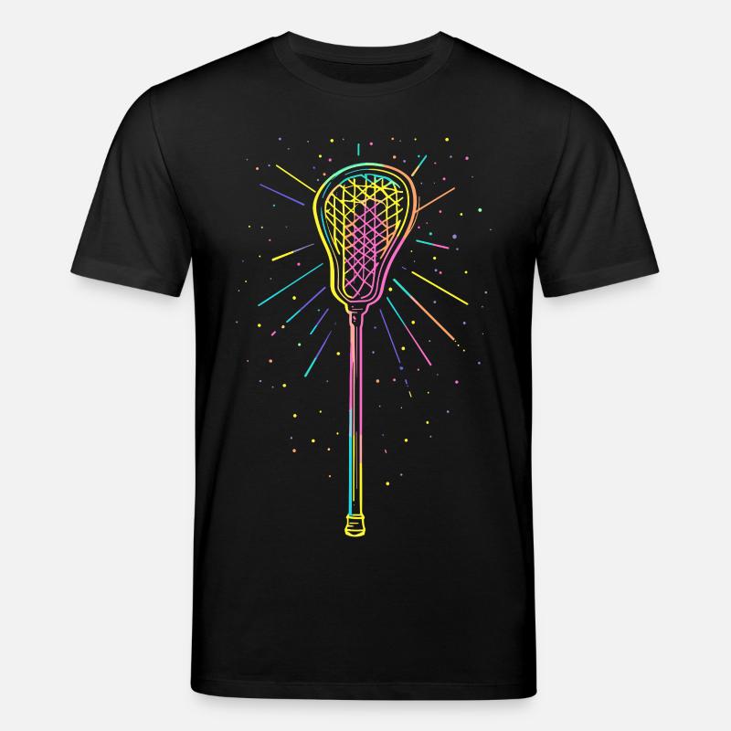 Lacrosseschläger - Stanley/Stella Unisex Bio-T-Shirt CREATOR  - Schwarz