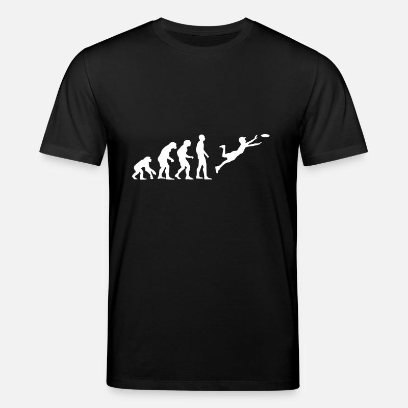 Evolution Frisbee - Stanley/Stella CREATOR Unisex Organic T-Shirt - black
