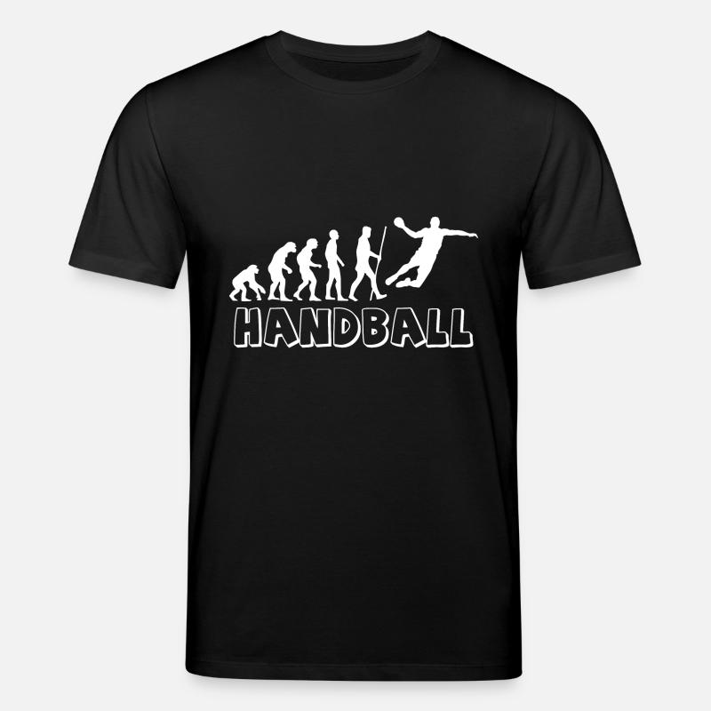 Handball Evolution - Stanley/Stella Unisex Bio-T-Shirt CREATOR  - Schwarz