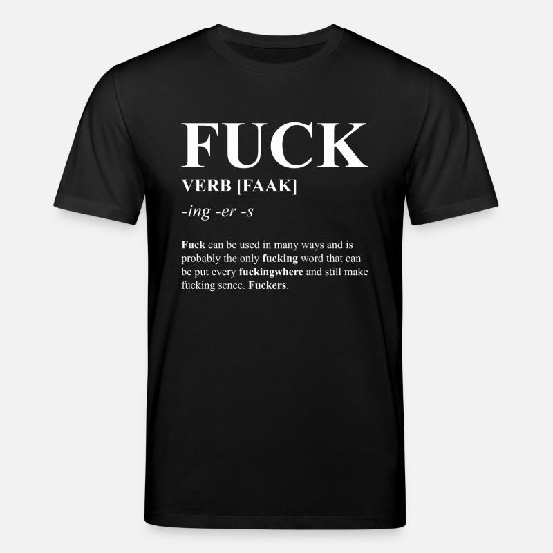 Putain, Dictionnaire, baise-toi, baise-toi - T-shirt bio CREATOR Stanley/Stella Unisexe - noir