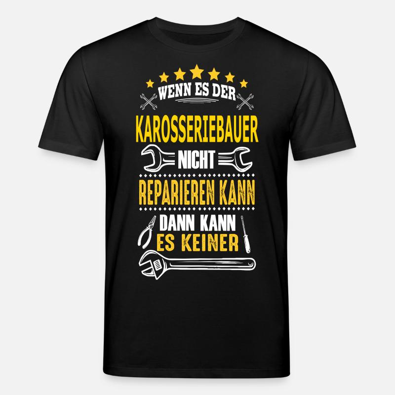KAROSSERIEBAUER - Stanley/Stella Unisex Bio-T-Shirt CREATOR  - Schwarz