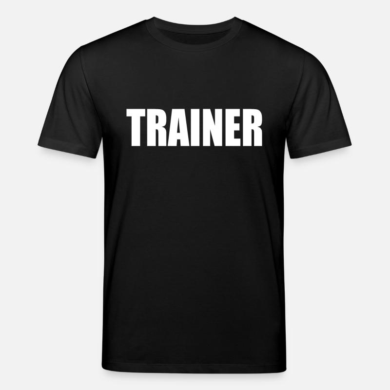 Trainer - Stanley/Stella Unisex Bio-T-Shirt CREATOR  - Schwarz