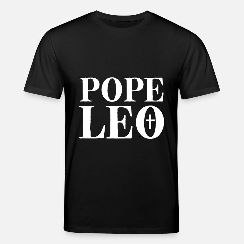 POPE Leo - Stanley/Stella Unisex Bio-T-Shirt CREATOR  - Schwarz