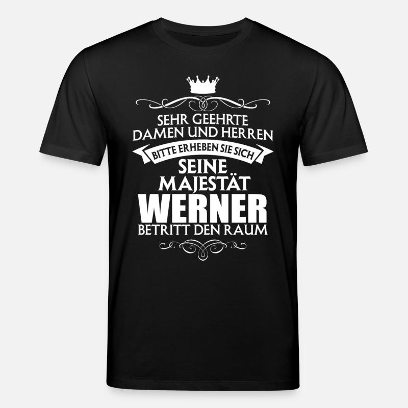 WERNER - Stanley/Stella Unisex Bio-T-Shirt CREATOR - Schwarz