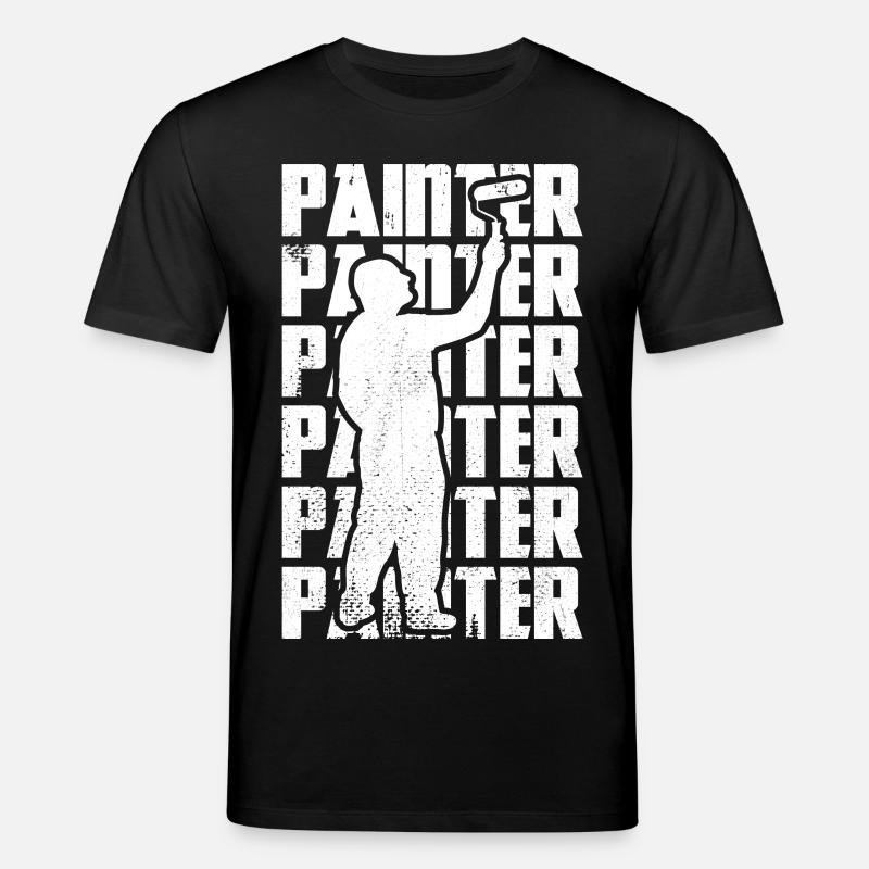 Master painter - Stanley/Stella CREATOR Unisex Organic T-Shirt - black