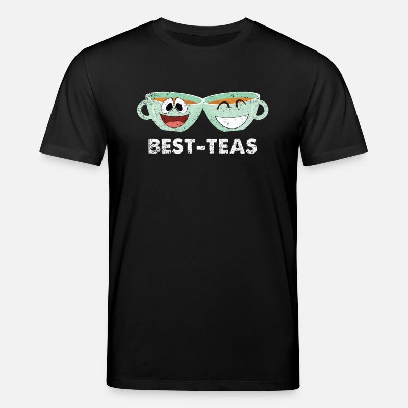 Beste Freunde - Stanley/Stella Unisex Bio-T-Shirt CREATOR - Schwarz