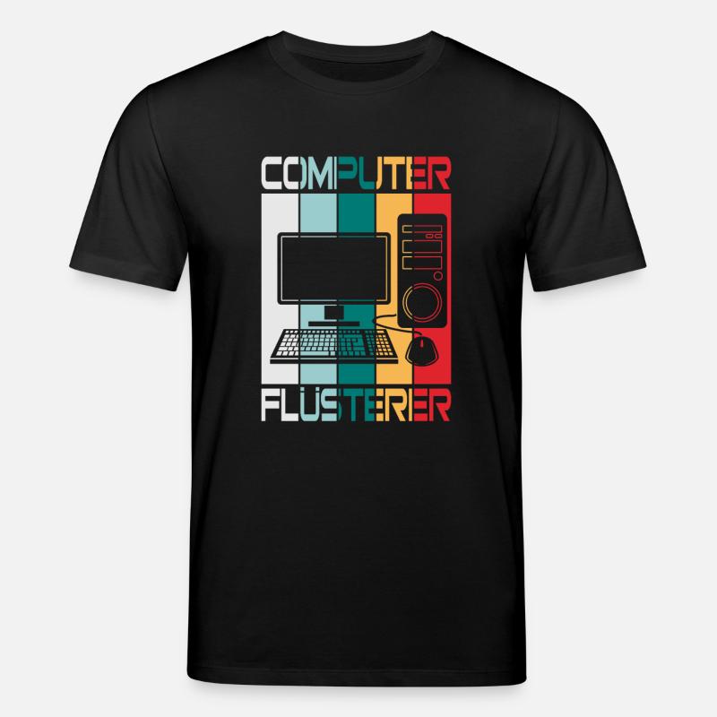 Computer Flüsterer - Stanley/Stella Unisex Bio-T-Shirt CREATOR  - Schwarz