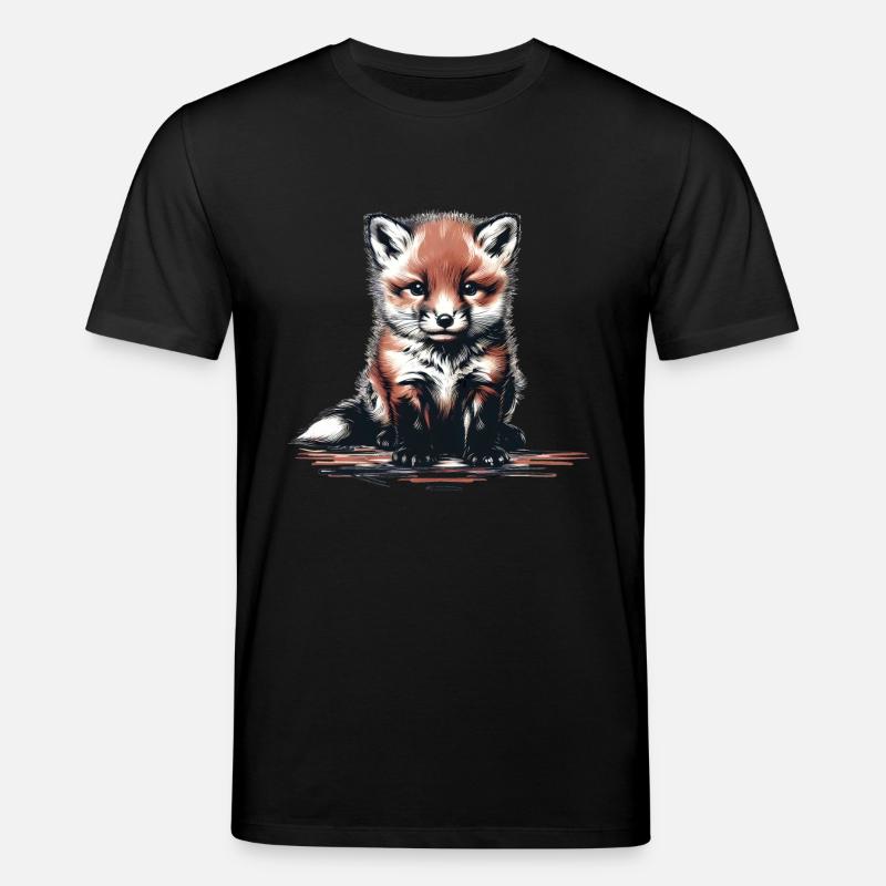 Fuchs Kinder Kind - Stanley/Stella Unisex Bio-T-Shirt CREATOR  - Schwarz