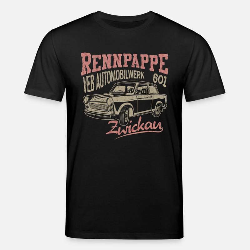  601 Rennpappe - Stanley/Stella Unisex Bio-T-Shirt CREATOR  - Schwarz