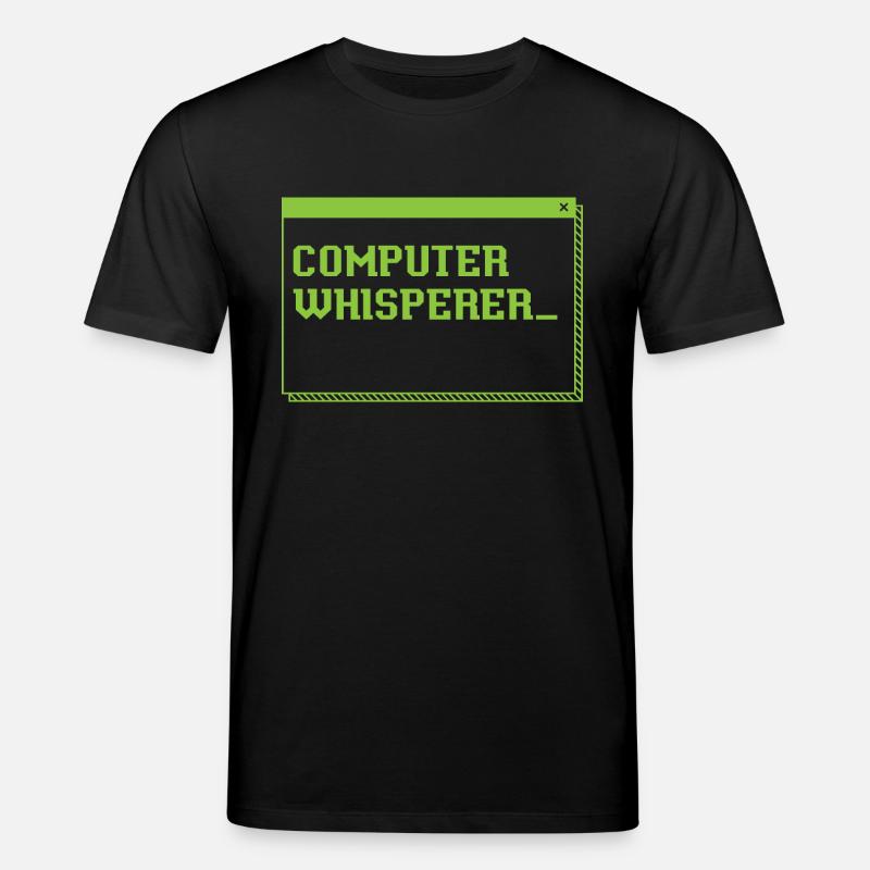 Computer Whisperer Information Technology - Stanley/Stella CREATOR Unisex Organic T-Shirt - black