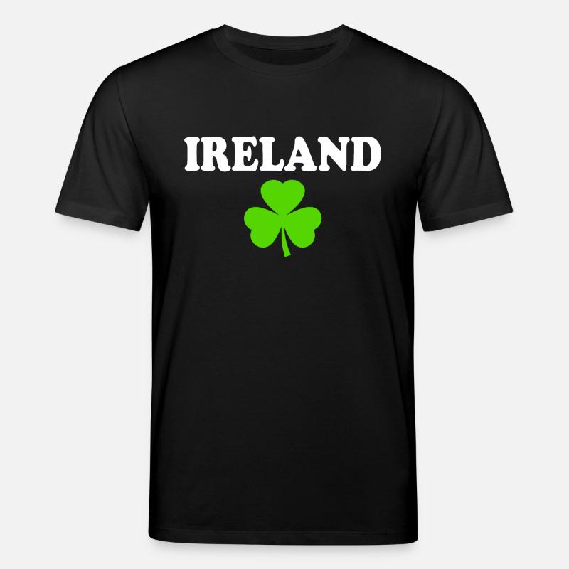 Trèfle d’Irlande - T-shirt bio CREATOR Stanley/Stella Unisexe - noir
