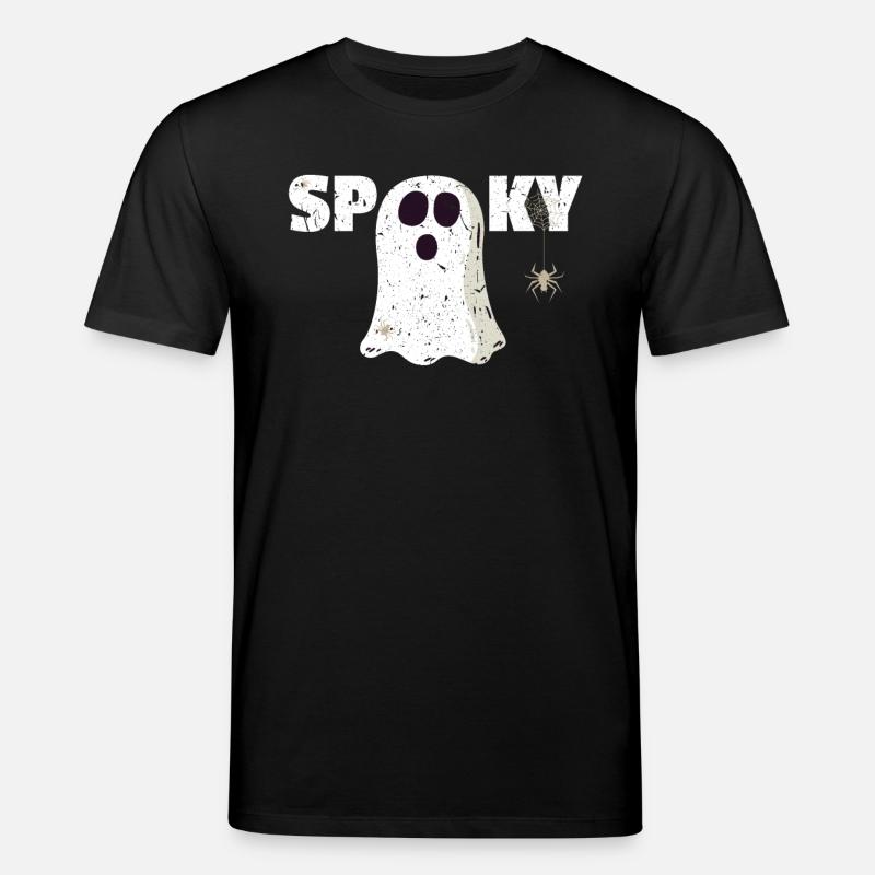 Fantômes - Spooky - T-shirt bio CREATOR Stanley/Stella Unisexe - noir