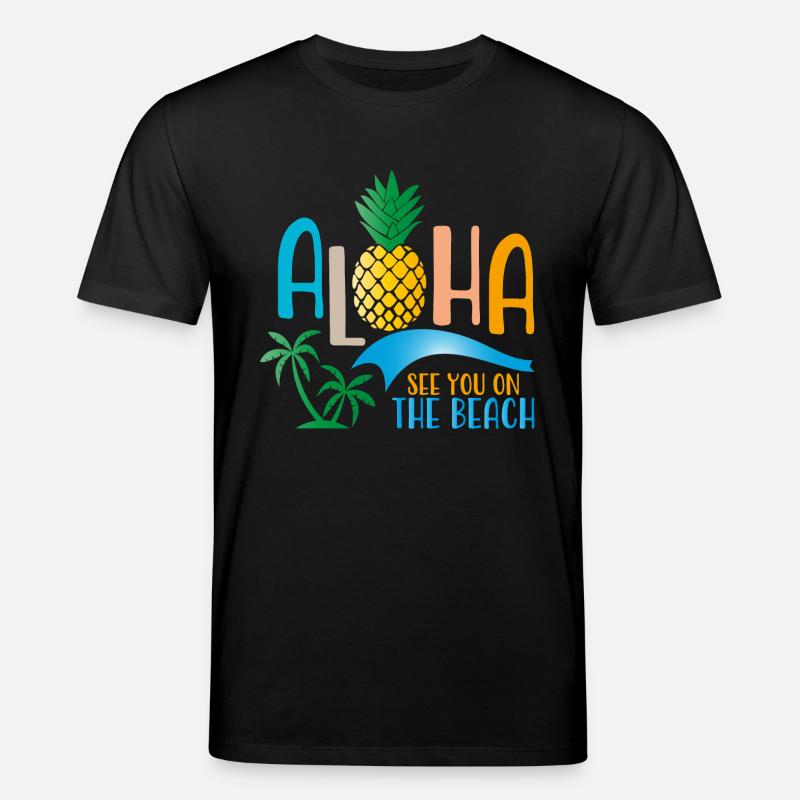 plage - T-shirt bio CREATOR Stanley/Stella Unisexe - noir