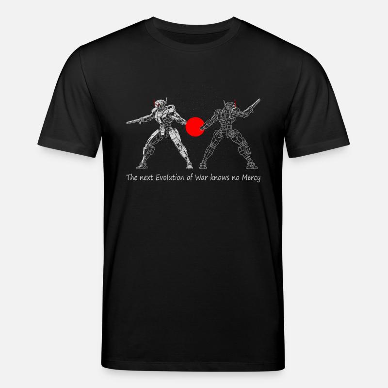 Ai Kampfroboter - Stanley/Stella Unisex Bio-T-Shirt CREATOR  - Schwarz