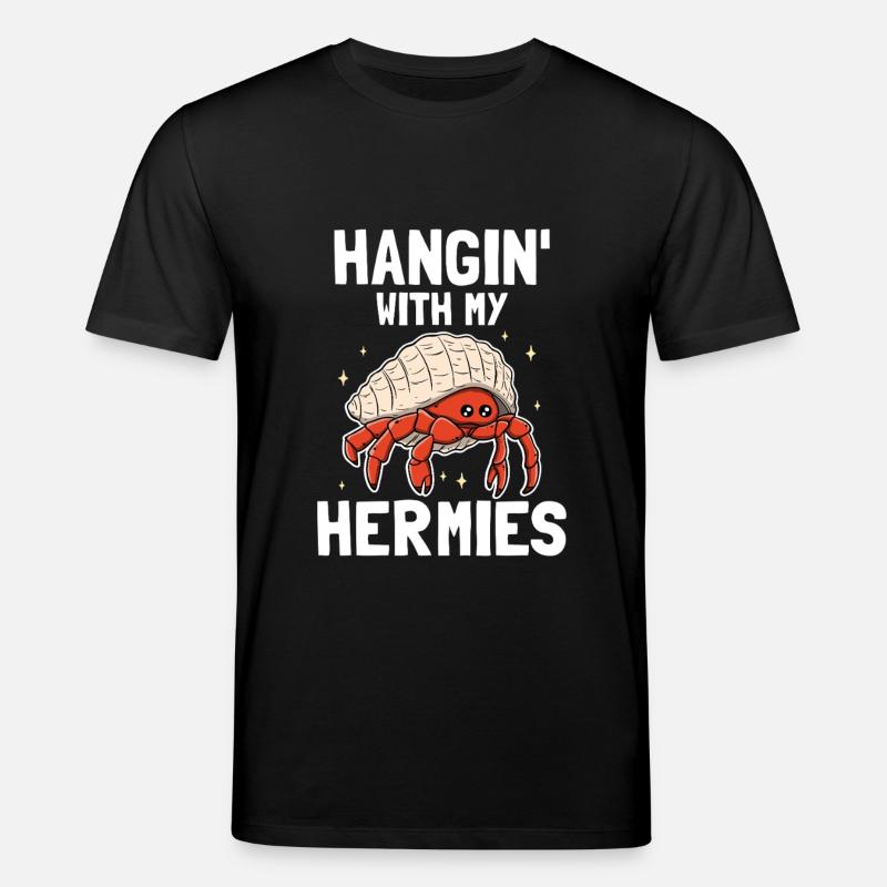 Traîner avec mes Hermies - T-shirt bio CREATOR Stanley/Stella Unisexe - noir