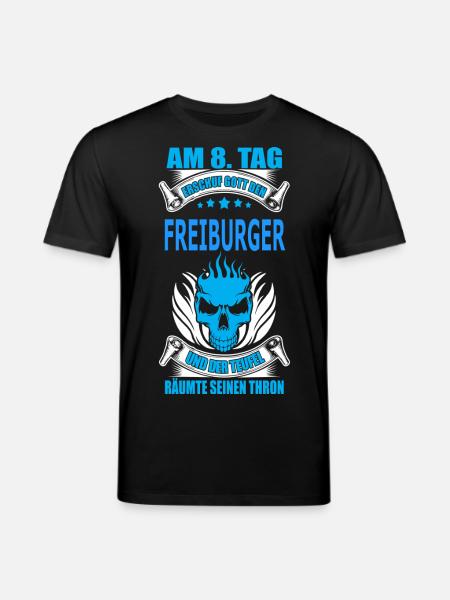 FREIBURGER - Stanley/Stella Unisex Bio-T-Shirt CREATOR - Schwarz