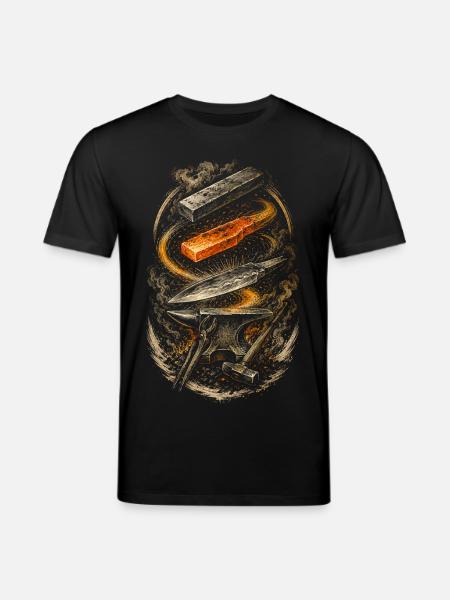 Forgeron, ferrant - T-shirt bio CREATOR Stanley/Stella Unisexe - noir